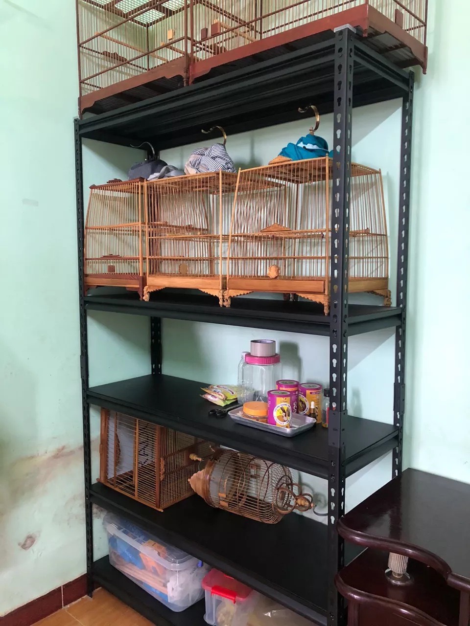 Kệ V móc gài thông minh, Kệ V cài, Kệ V không dùng ốc, Kệ rivet, Kệ V đen (28)