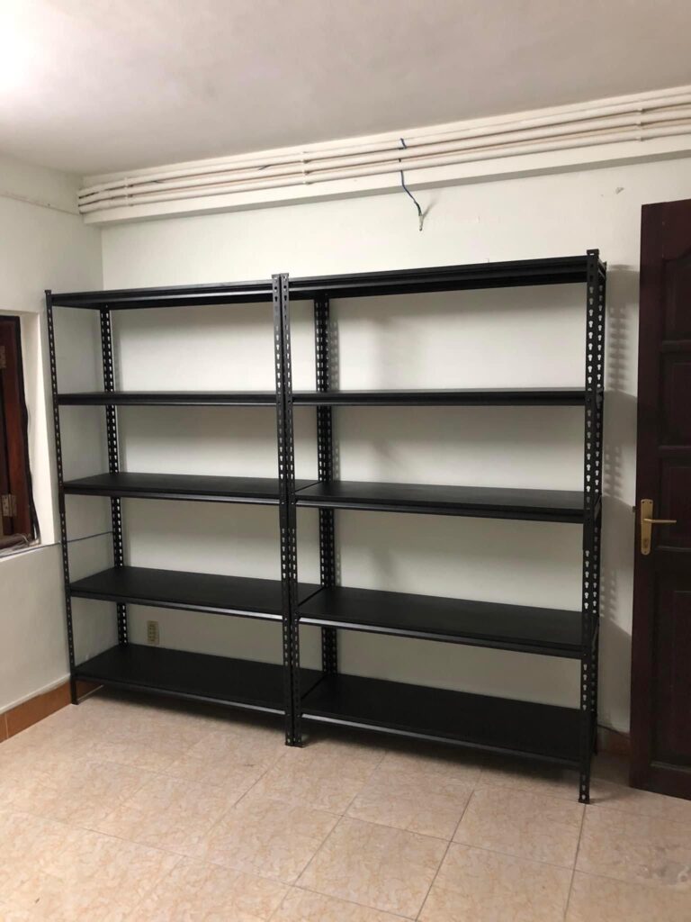 Kệ V gài và kệ sắt V lỗ cho kho nhỏ và cửa hàng